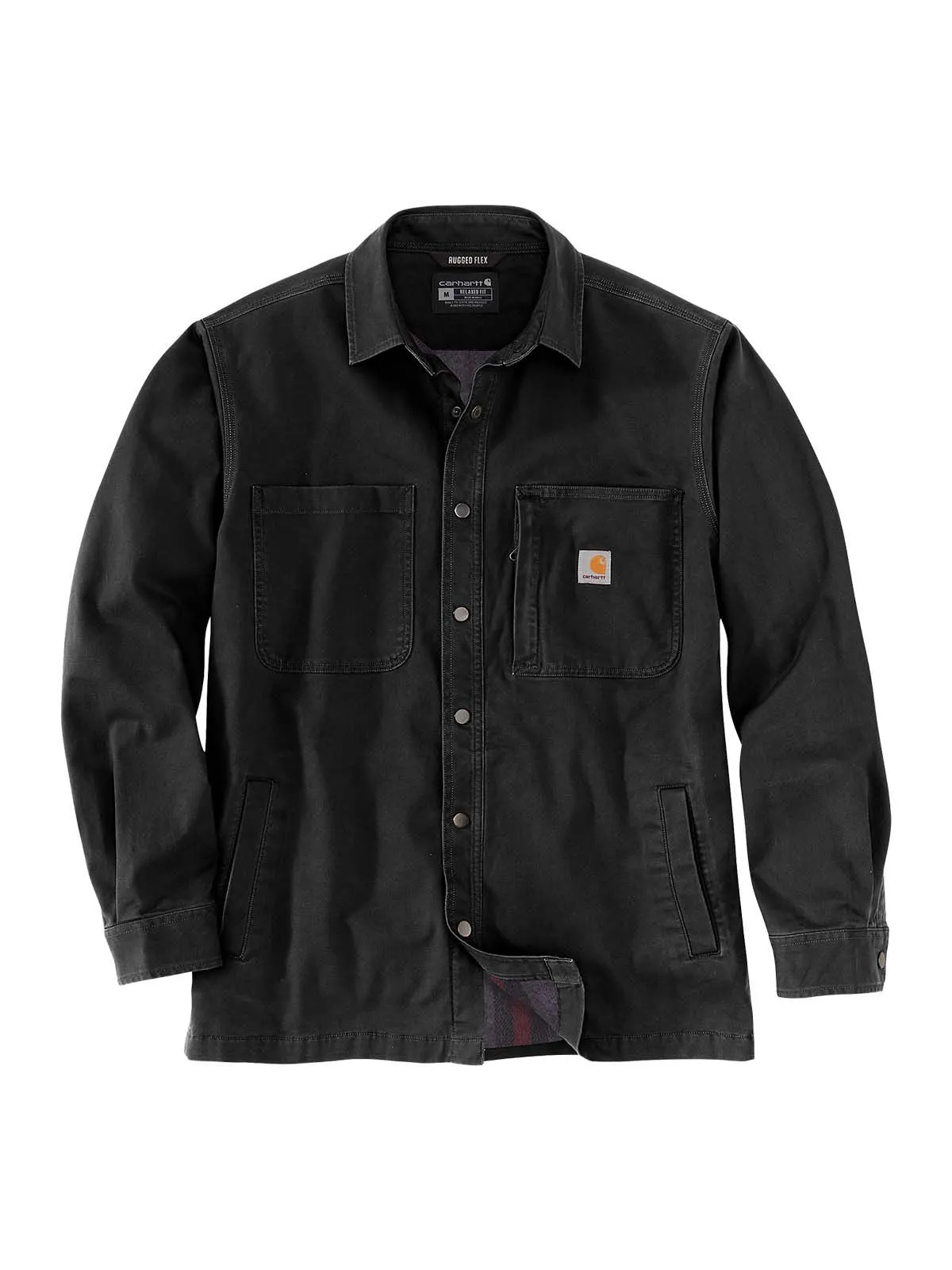 105532&#x20;Work&#x20;Shirt&#x20;Jacket&#x20;Stretch&#x20;Canvas&#x20;Fleece&#x20;-&#x20;Carhartt