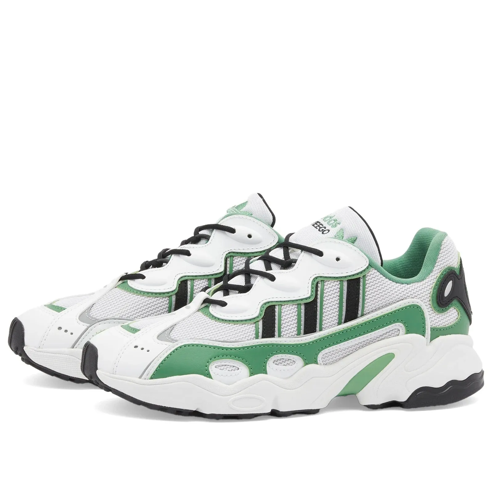 Adidas Ozweego OG W sneakers, white/green/black