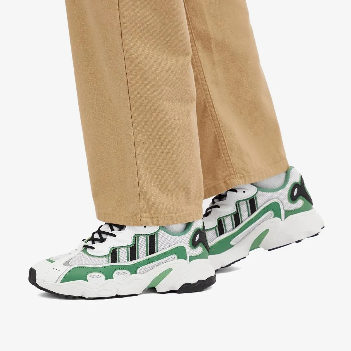 Adidas Ozweego OG W sneakers, white/green/black