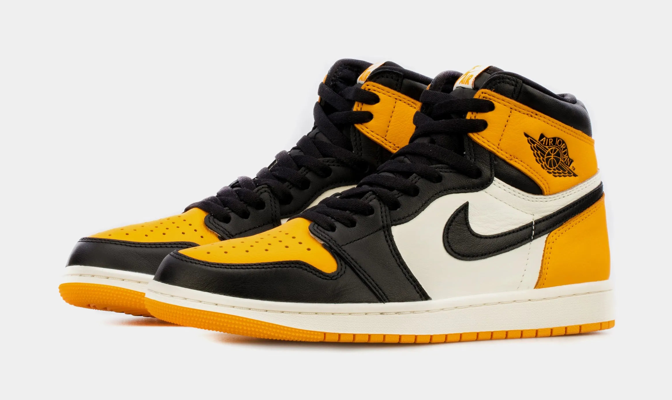 Air Jordan 1 High OG Taxi Mens Lifestyle Shoes (Black/Yellow)