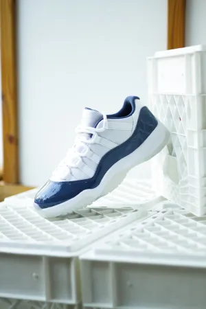 AIR JORDAN 11 RETRO LOW "DIFFUSED BLUE"