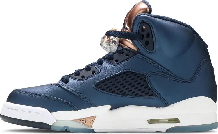 Air Jordan 5 Retro GS Bronze, blue