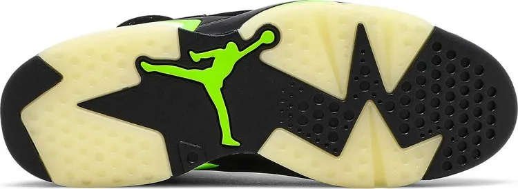 Air Jordan 6 Retro Electric Green, black