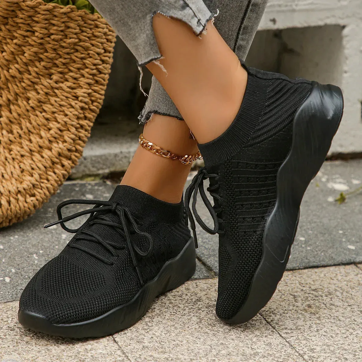 AMOZAE- -  Comfortable Knitted Sports Shoes