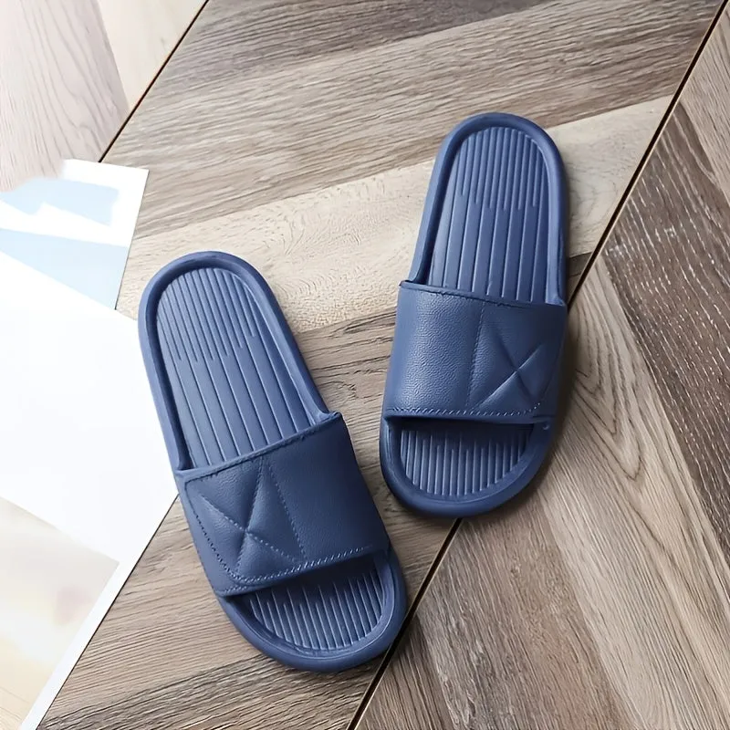 Bathroom Summer Indoor Flat Slippers Eva Material Simple Lightweight Slides