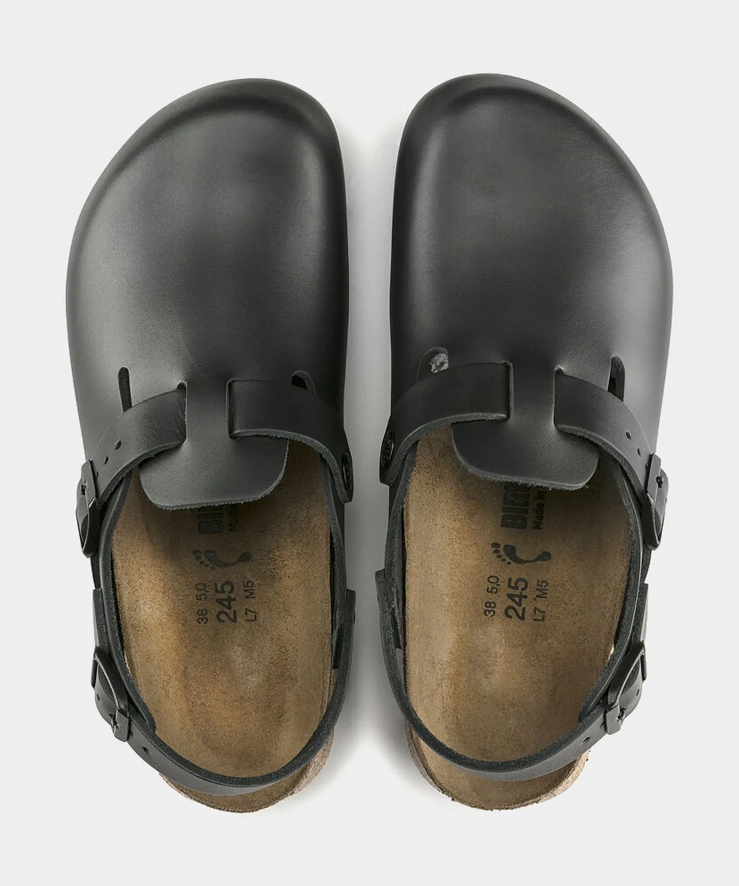 Birkenstock Tokio Super Grip in Black Leather