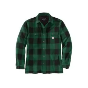 Carhartt&#x20;104911&#x20;Hubbard&#x20;Sherpa&#x20;Lined&#x20;Plaid&#x20;Shirt&#x20;jack