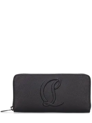 Christian Louboutin   By My Side long leather wallet w/logo 