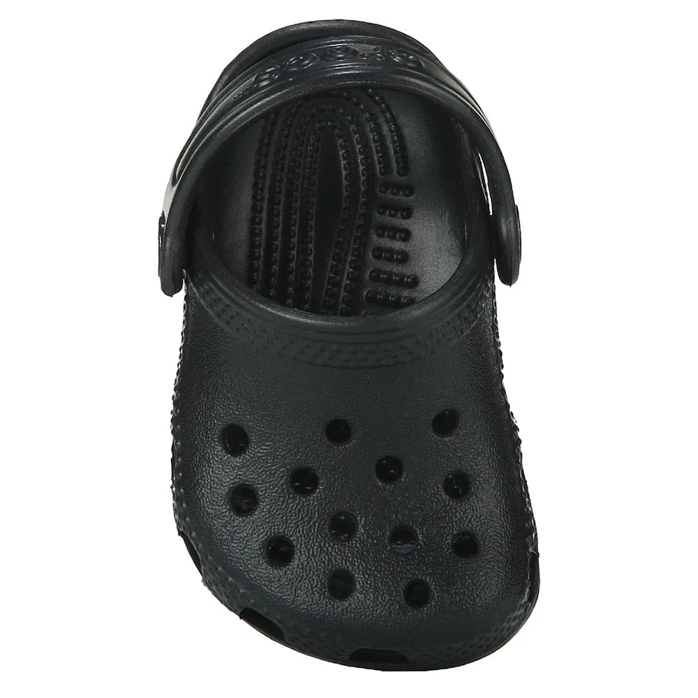 Classic children's clogs Littles Crocs, black