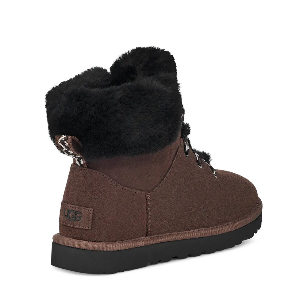 Classic Mini Alpine Lace in Burnt Cedar by UGG