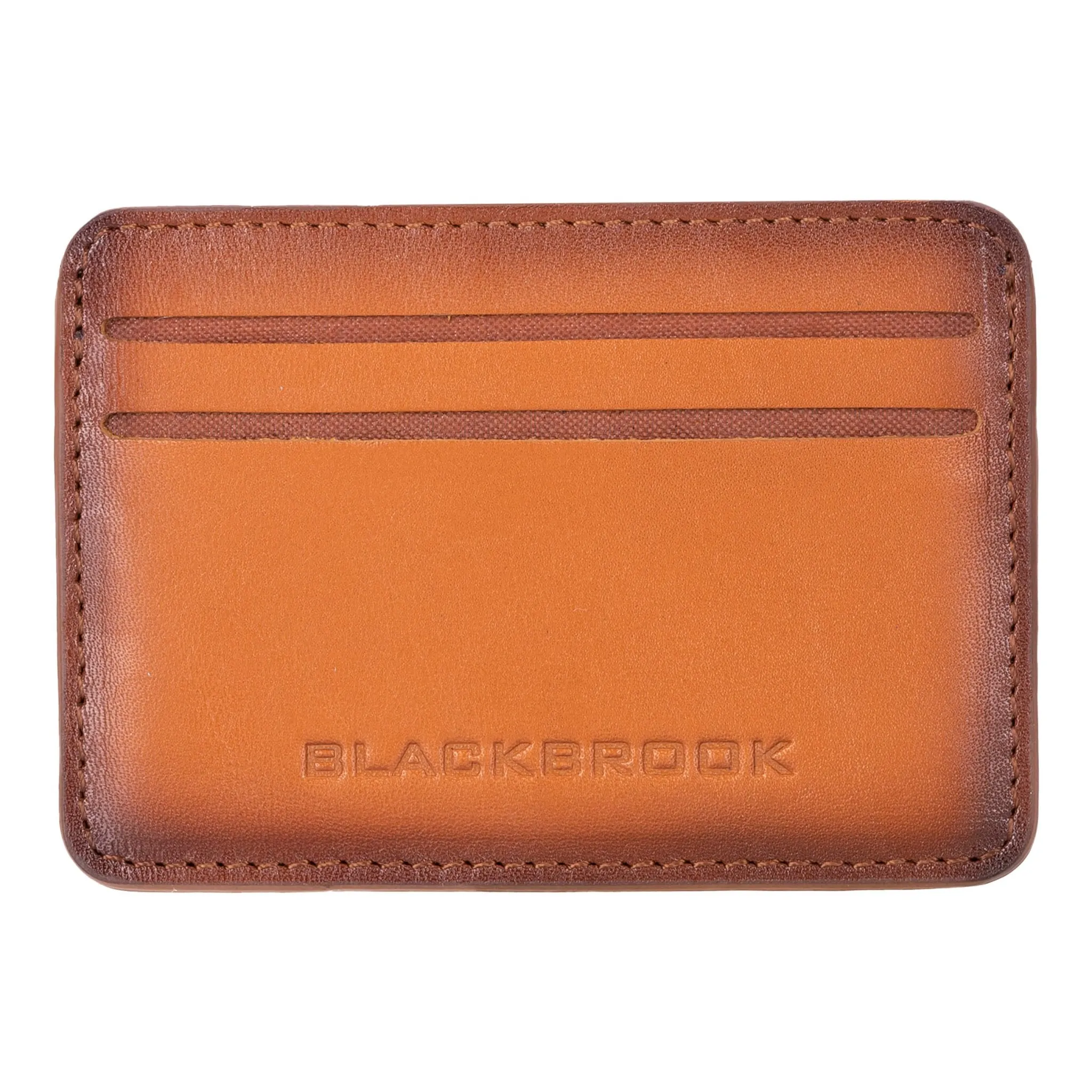 Cole Card Holder Wallet, Burnished Tan