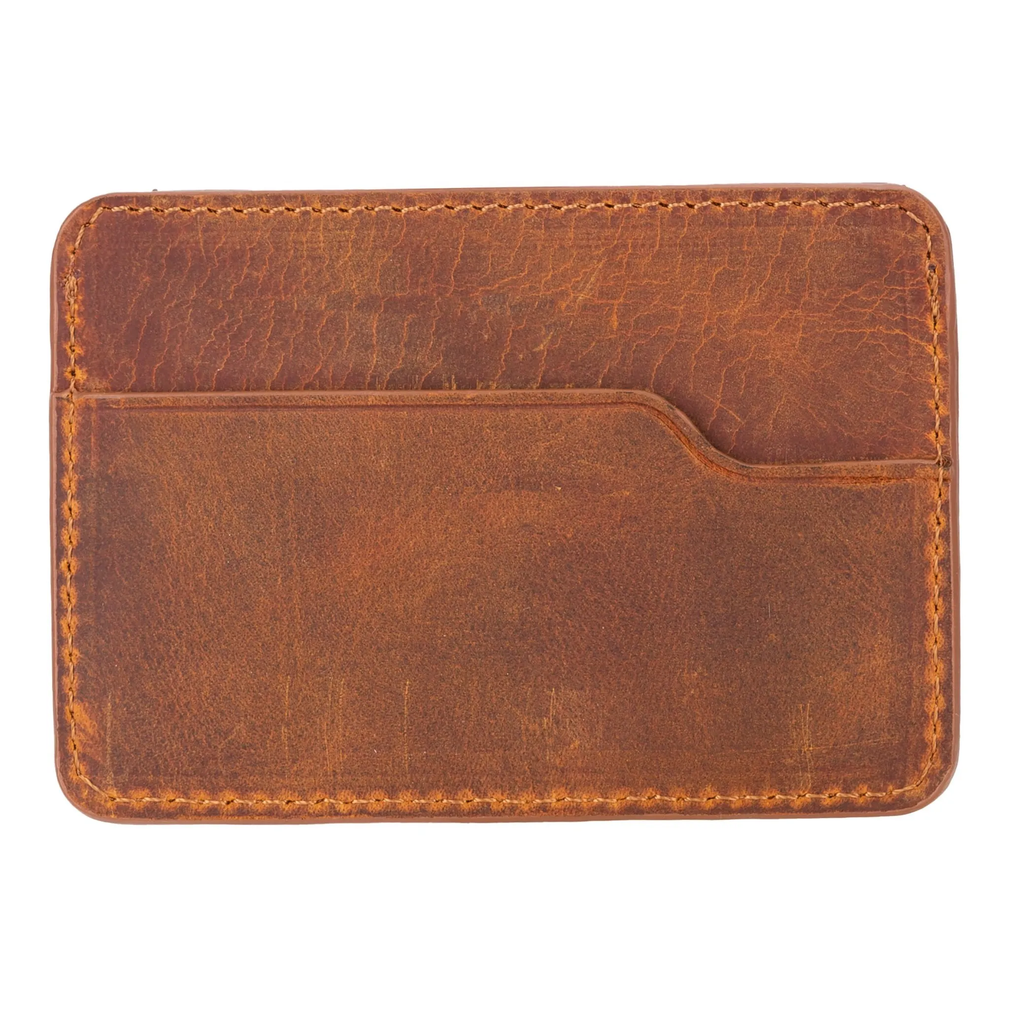 Cole Card Holder Wallet, Golden Brown