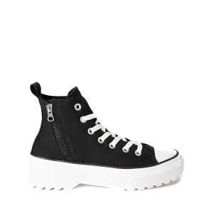 Converse Chuck Taylor All Star Lugged Lift High Top Sneakers - Big Kid, Black and White