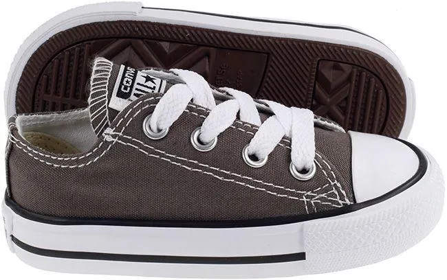 Converse Shoes Infants All Star Ox Low Charcoal