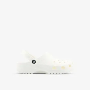 Crocs Classic Waterproof Rubber Clogs, White