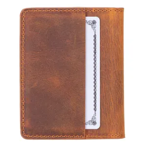 Dean Card Wallet, Golden Brown