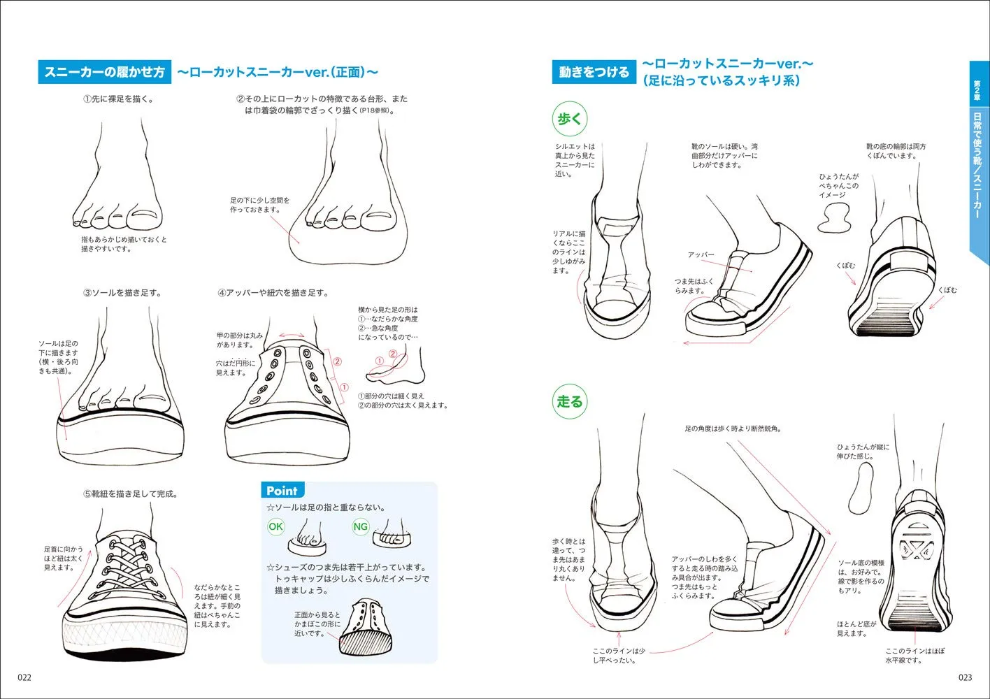 DRAW ATTRACTIVE SHOES AND FEET