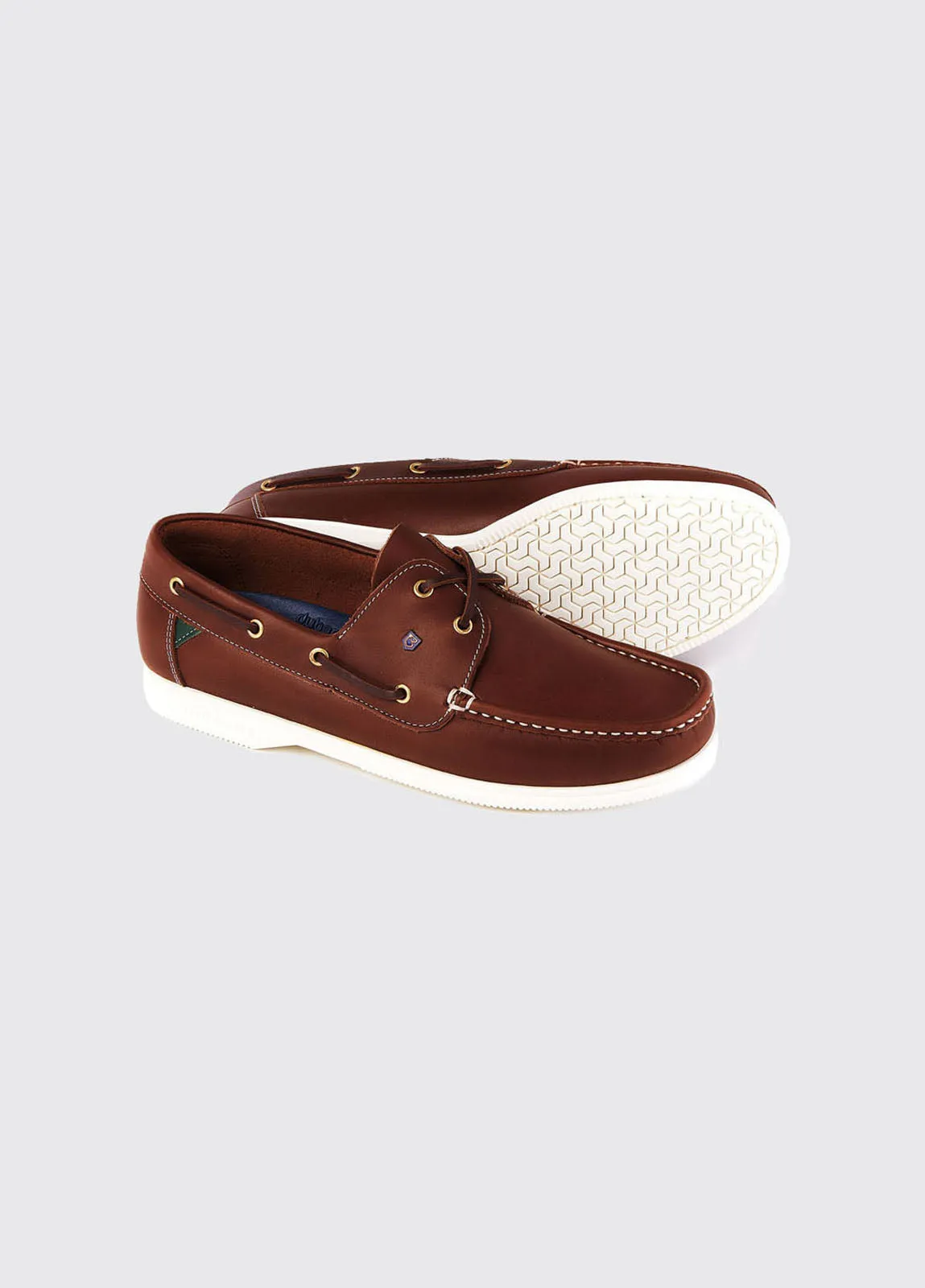 Dubarry Admiral Brown Leather Sailing Shoe