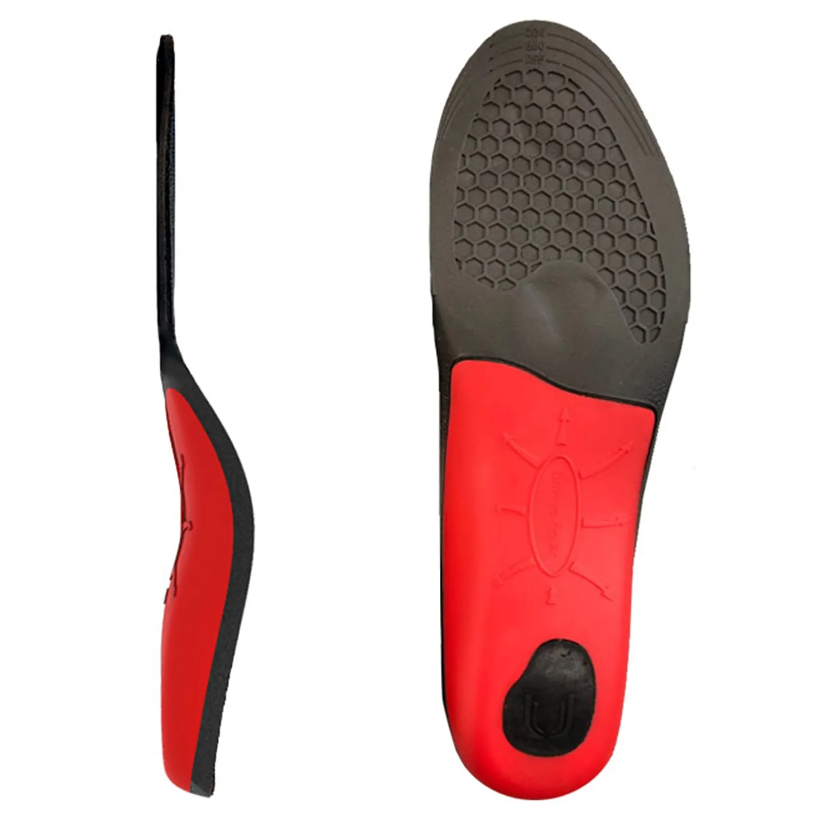 Durable Arch Support Shoe Insoles with Gel Cushion, Bibal