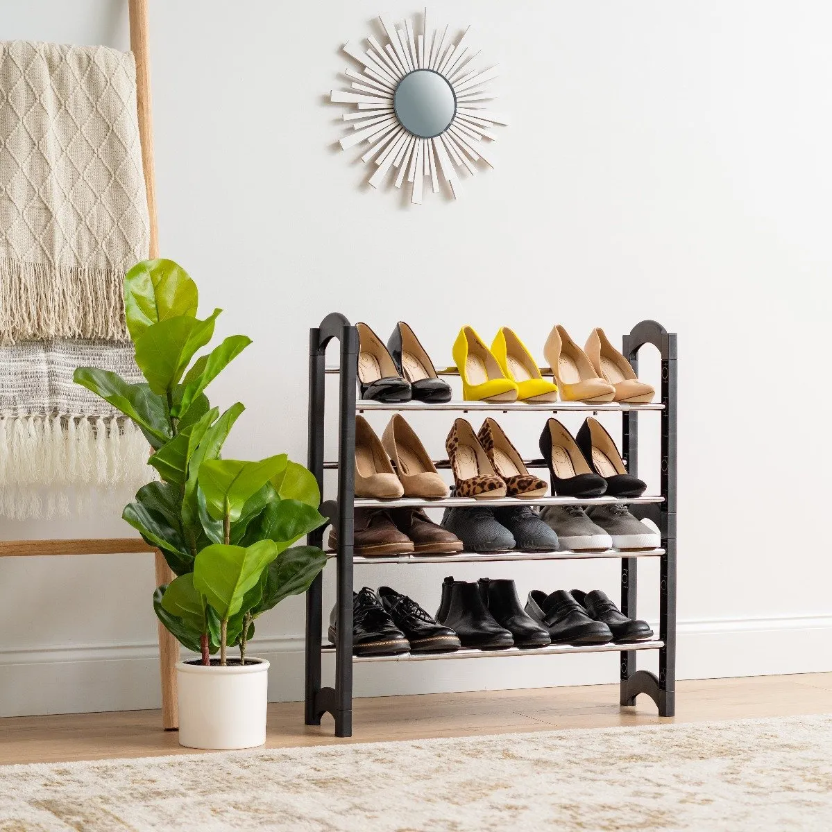 Extendable Shoe Rack - 2 Tier