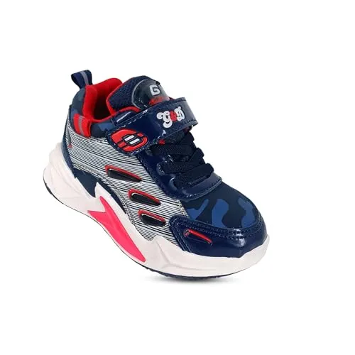 G&D GUYS & DOLLS SP-L-01 Kids Sports Shoes: Ideal for Walking, Running, and Casual Wear for Boys and Girls Navy