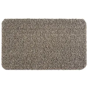 GrassWorx Clean Machine 24 in. W X 36 in. L Taupe Flair AstroTurf Door Mat