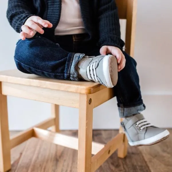 Gray High Top