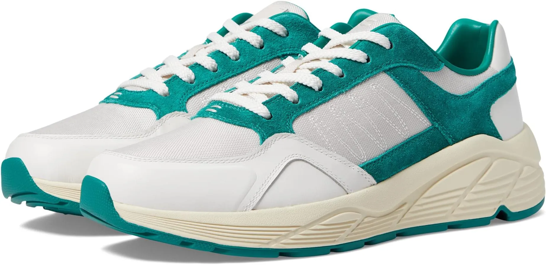 GT Retro Sneaker LABEL, White/Green