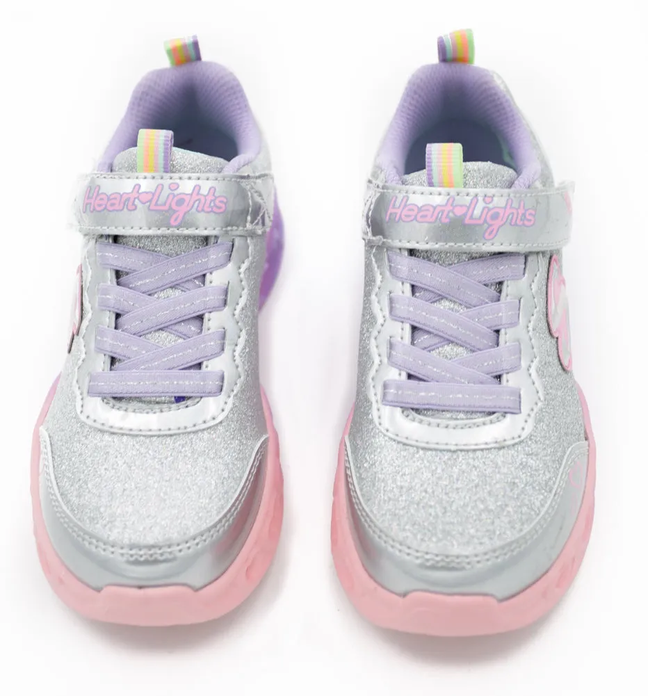 Heart Lights Color in Lavender Multi by Skechers