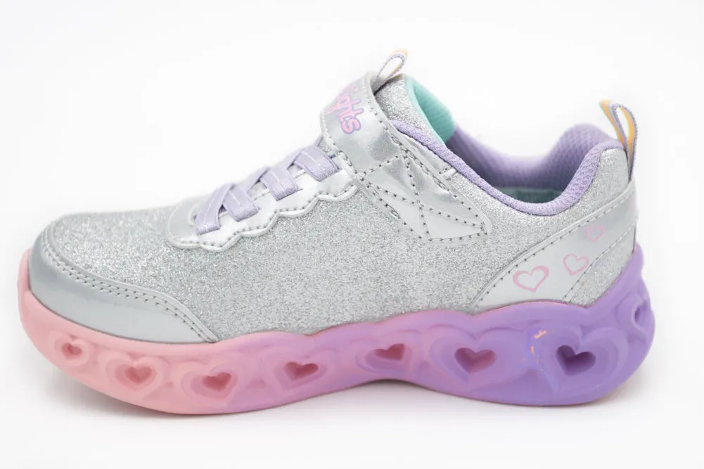 Heart Lights Color in Lavender Multi by Skechers