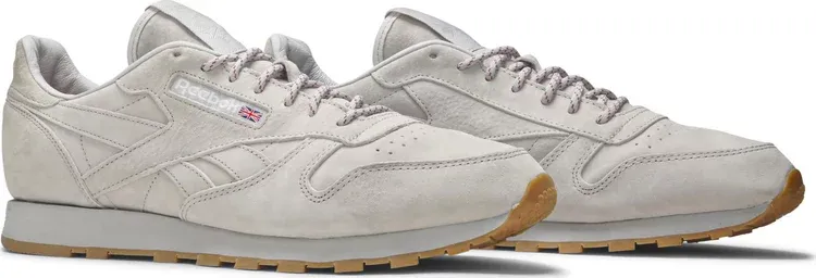 Kendrick lamar x classic 'neutral' Reebok sneakers, tan