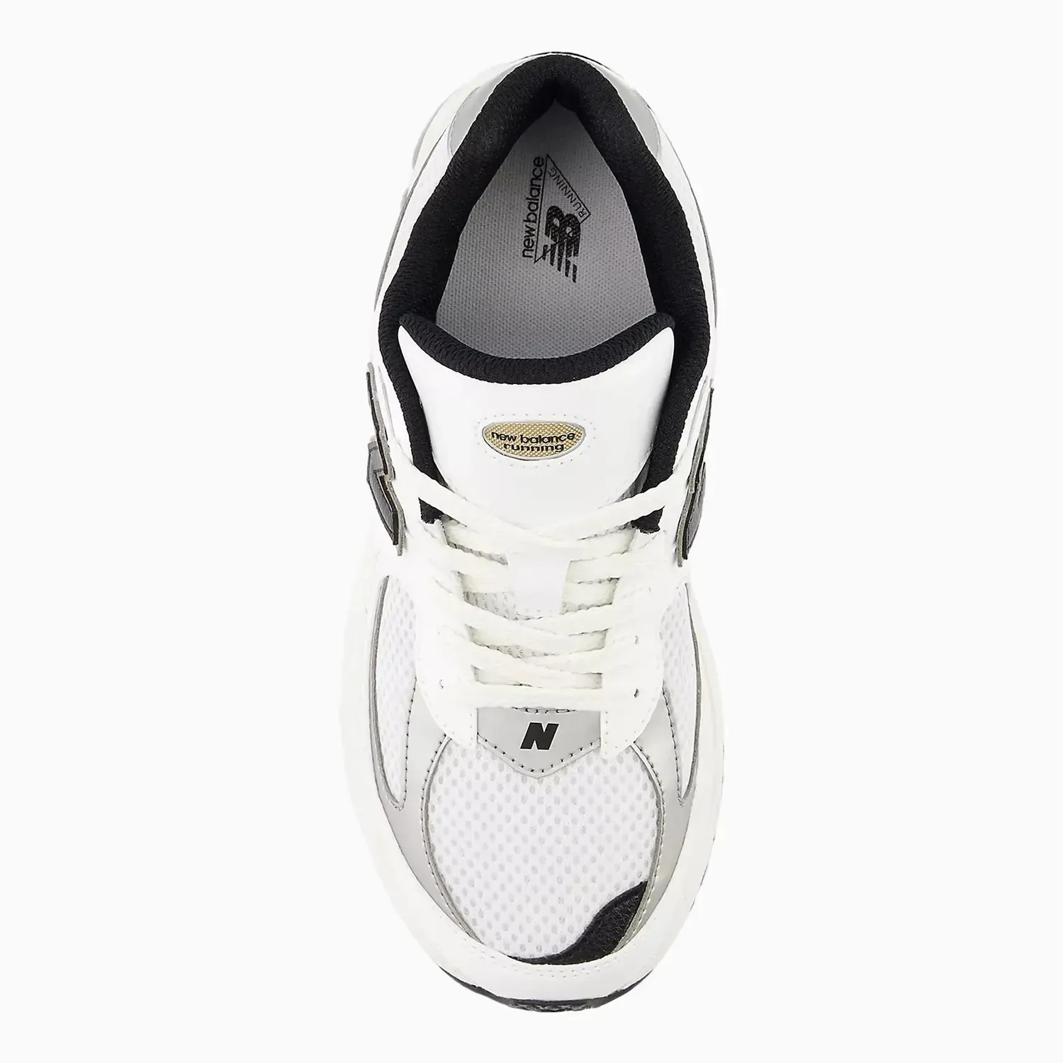 Kid's 2002R Shoes "White Black Gold" Grade School