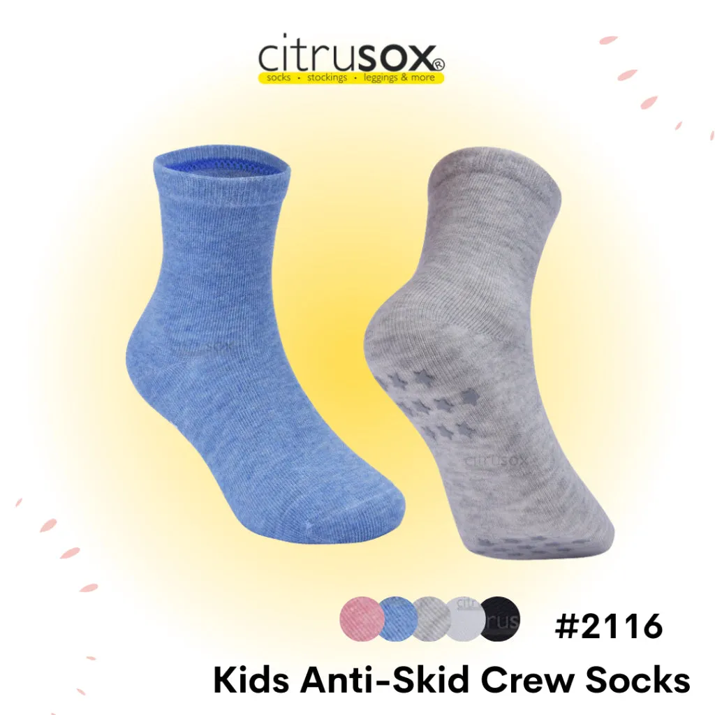 Kids Anti-Skid Soft Cotton Crew Socks