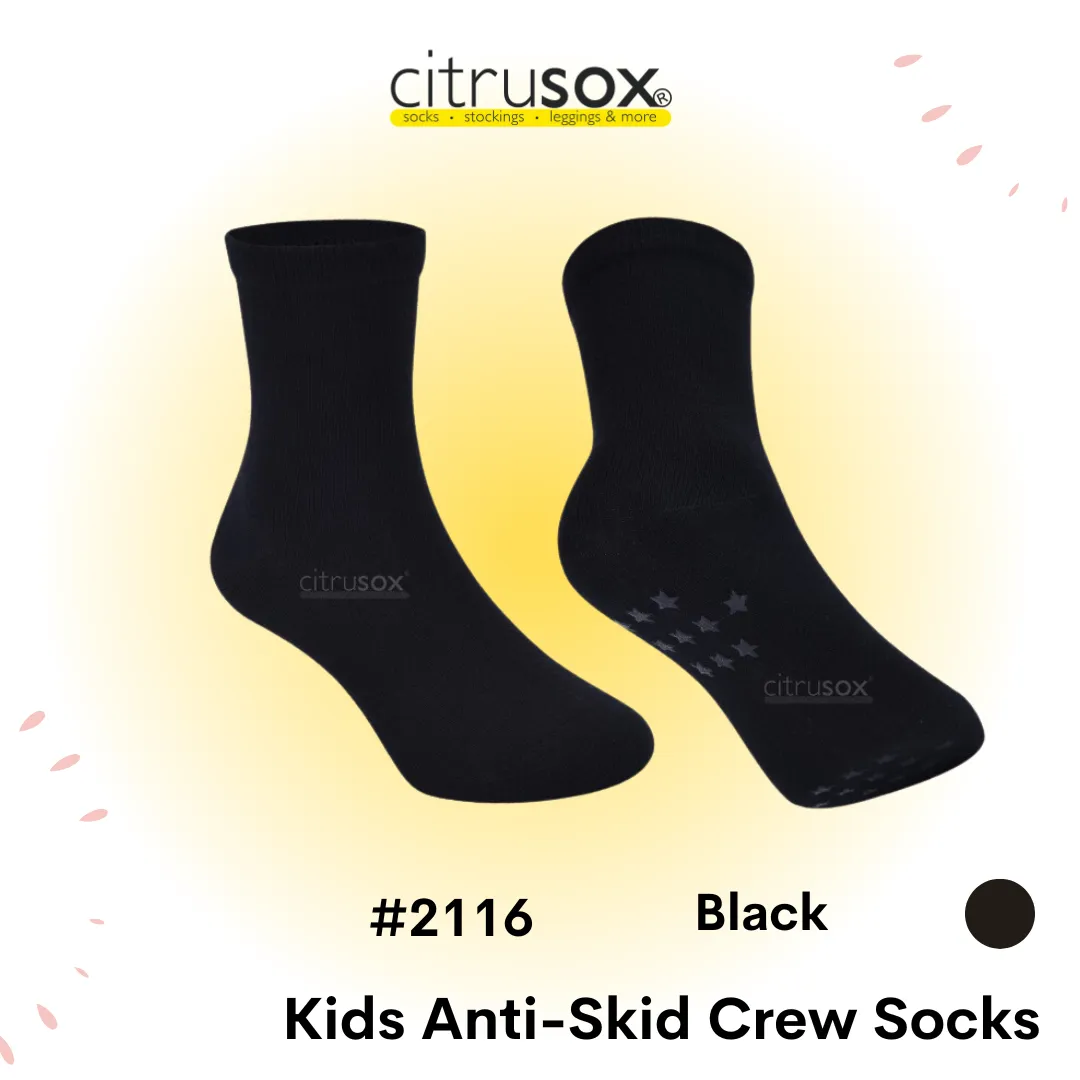 Kids Anti-Skid Soft Cotton Crew Socks