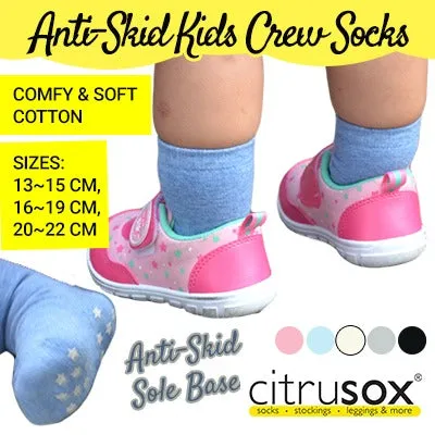 Kids Anti-Skid Soft Cotton Crew Socks