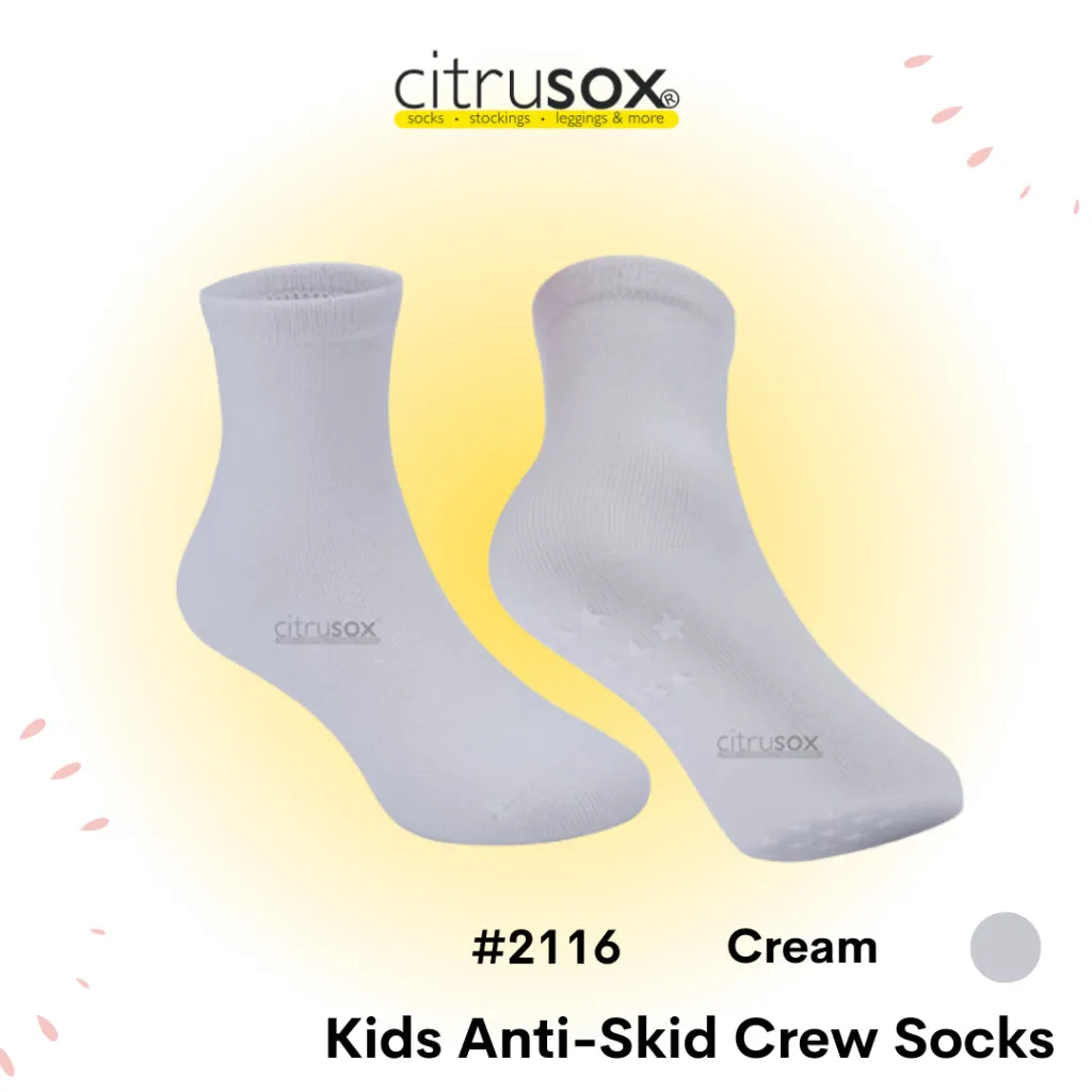 Kids Anti-Skid Soft Cotton Crew Socks