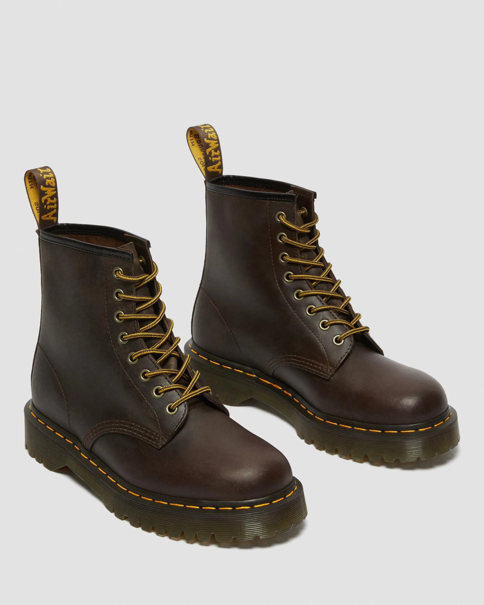 Leather lace-up boots 1460 Bex Crazy Horse Dr. Martens