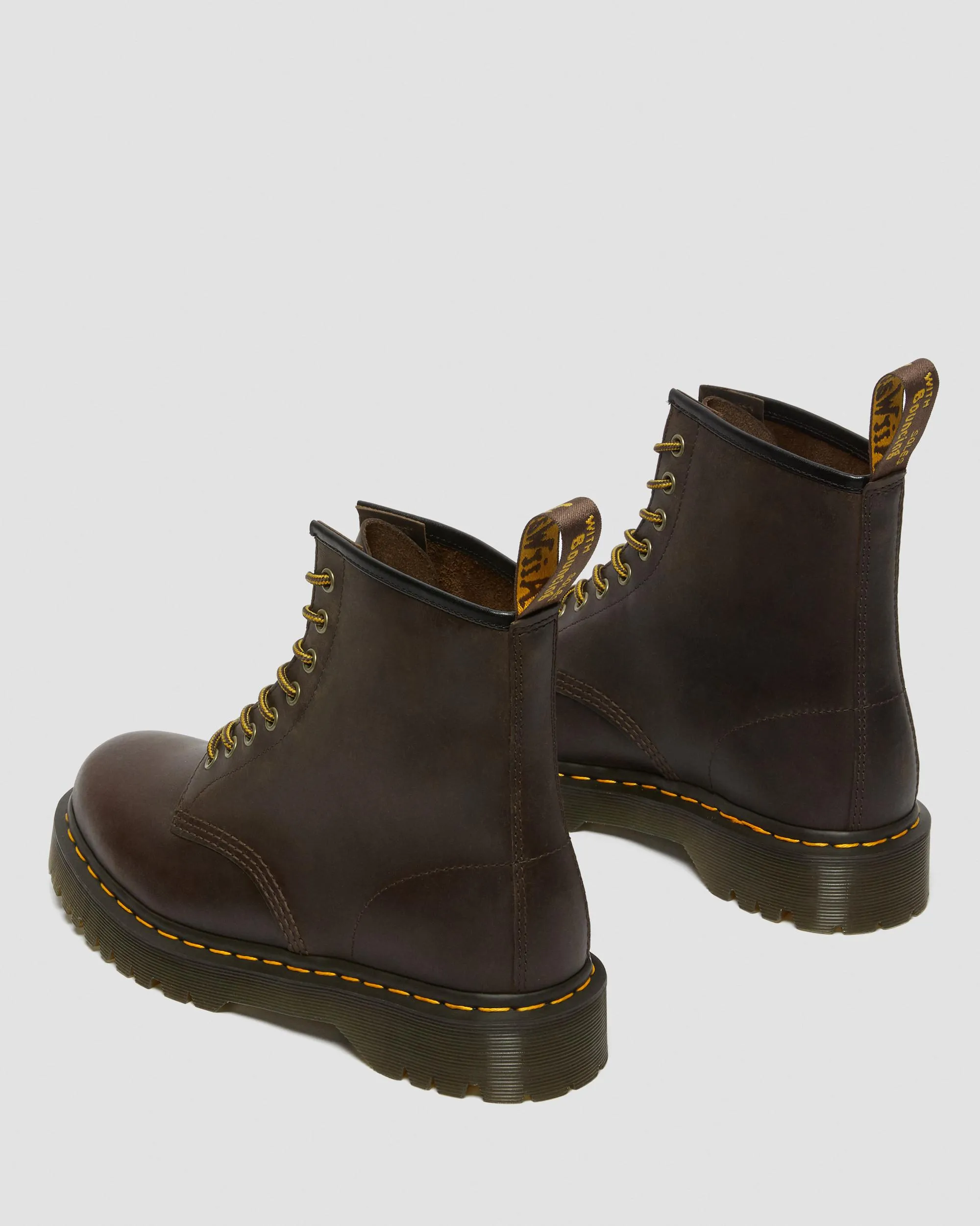 Leather lace-up boots 1460 Bex Crazy Horse Dr. Martens