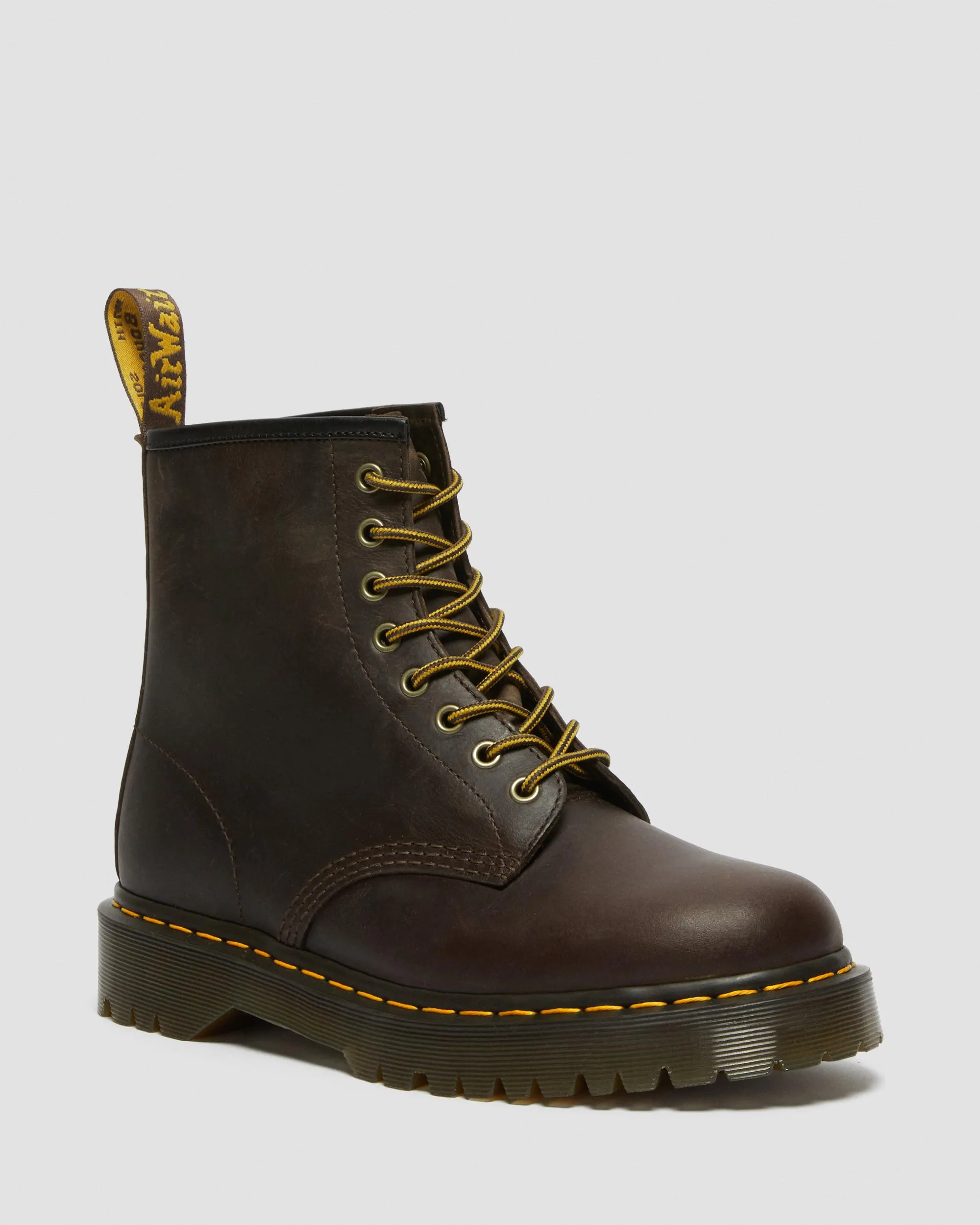 Leather lace-up boots 1460 Bex Crazy Horse Dr. Martens