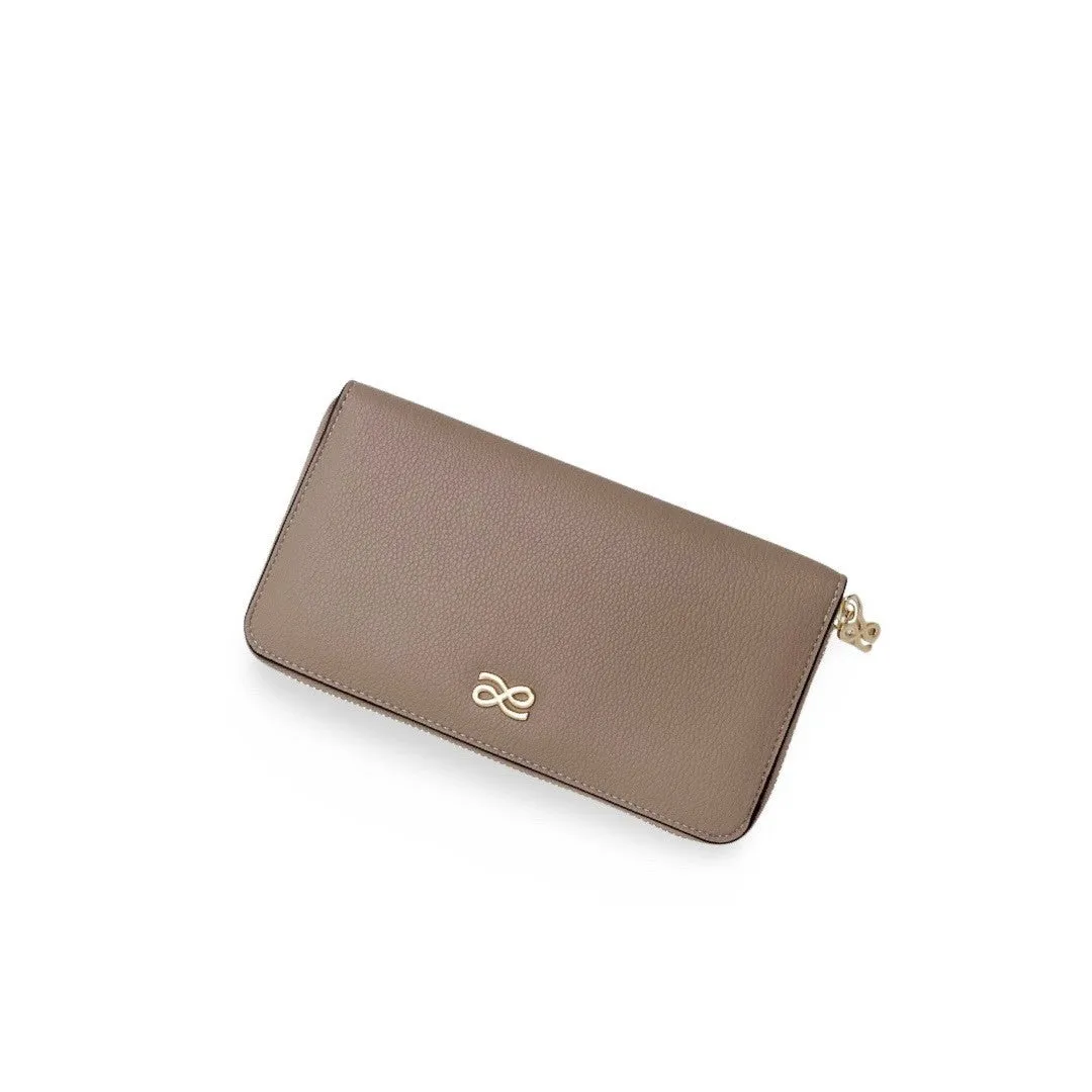 LONG ZIPPY WALLET PU CLAY