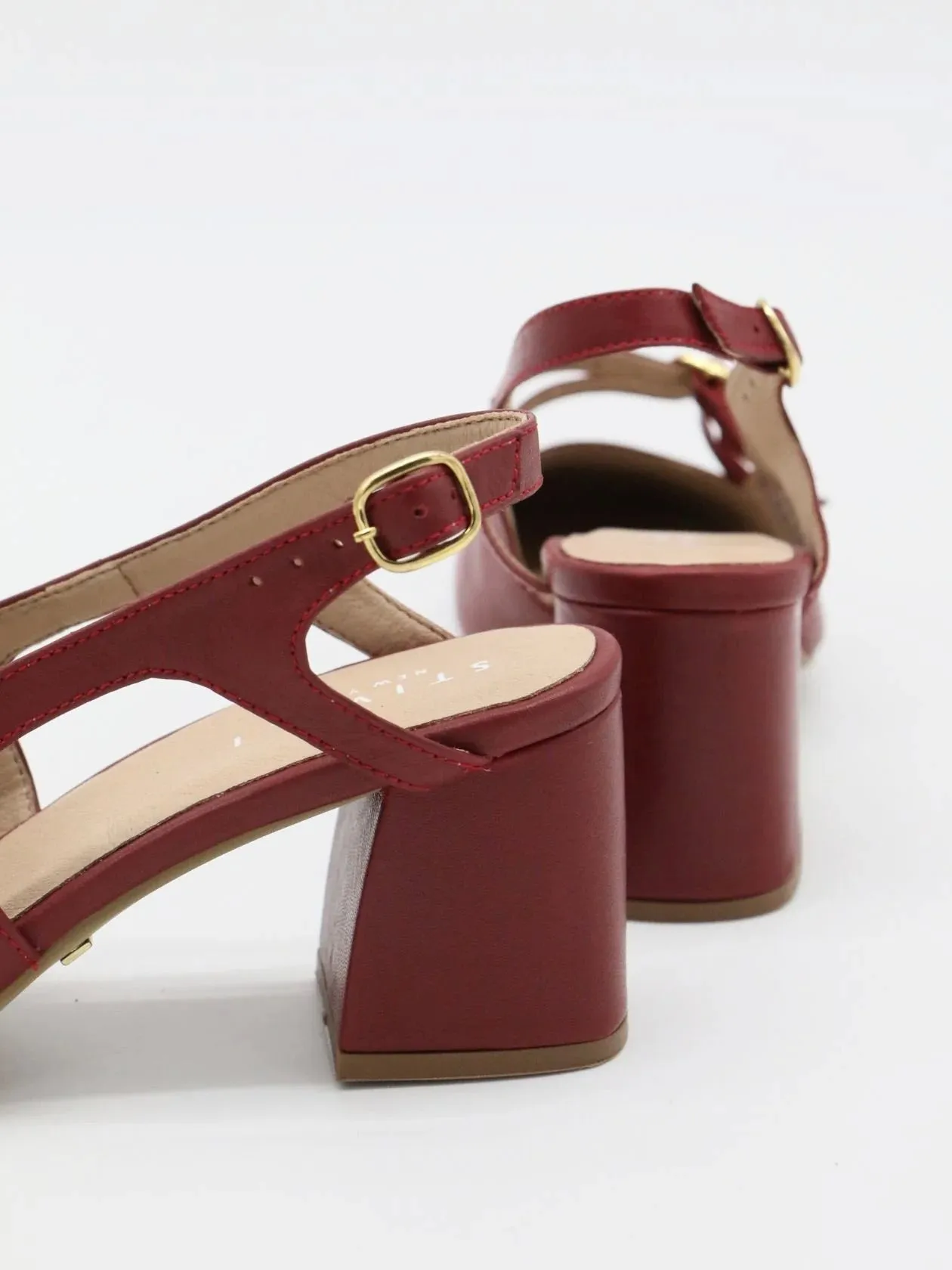 Marie Mary Jane Block Heels