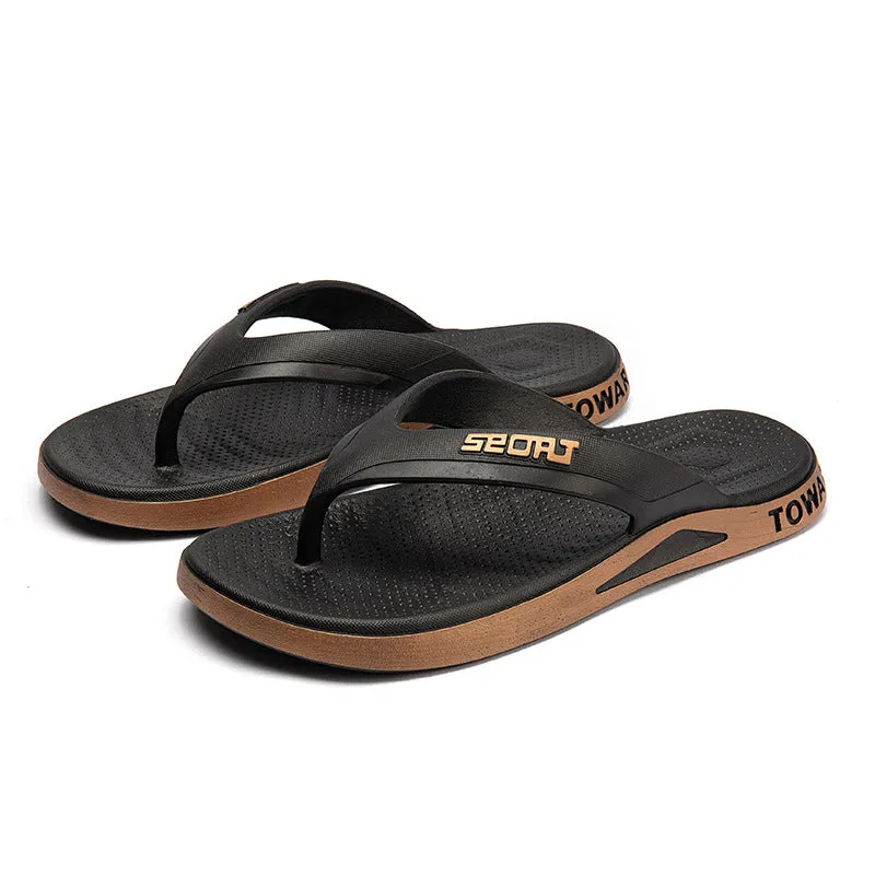 Men's Simple Non-slip Outdoor Leisure Flip-flops