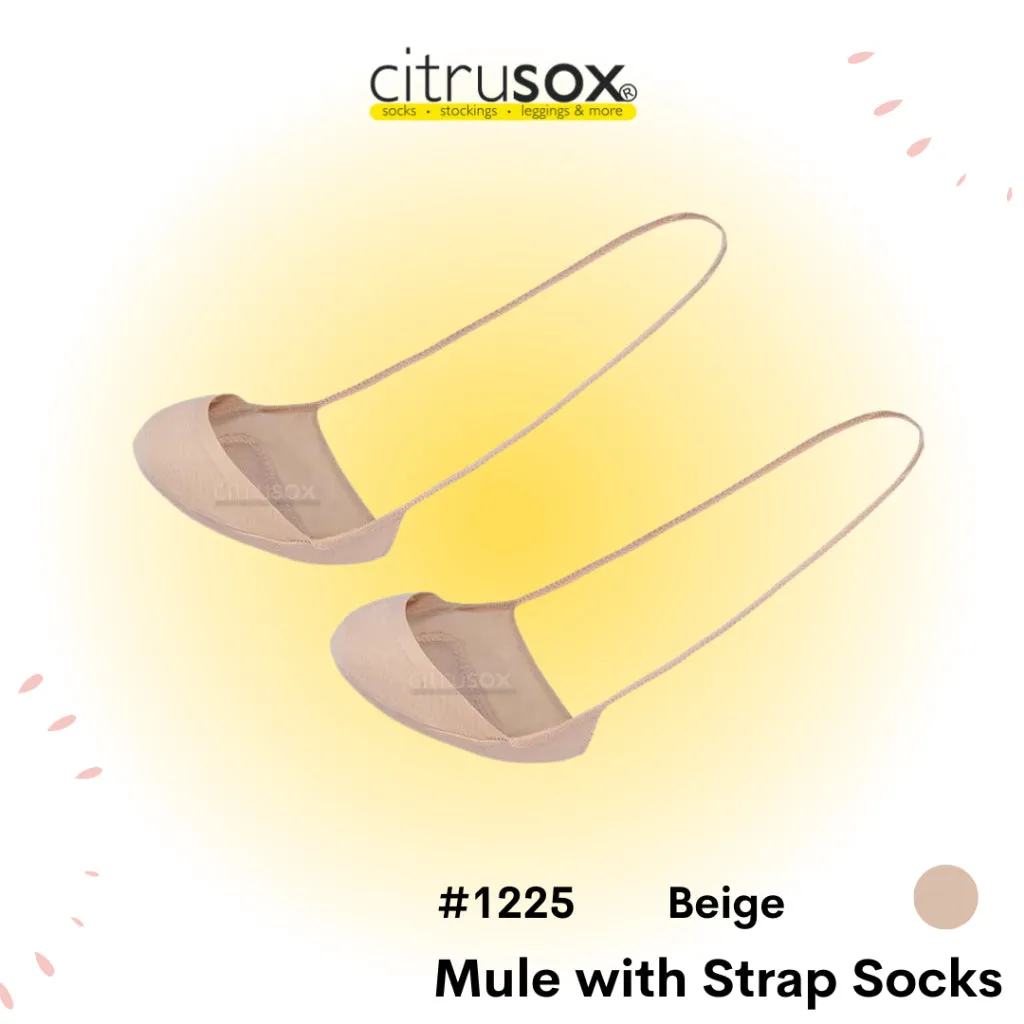 Mules with Strap Socks