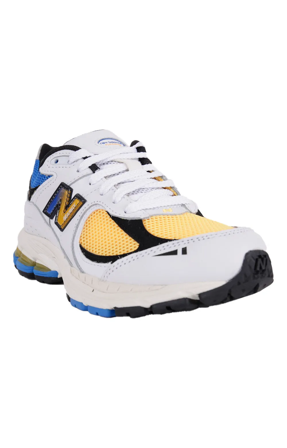 New Balance 2002R Sneakers - White and Lagoon