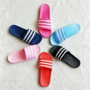 New Brand Summer Couple Bathroom Slippers Men and Women Indoor Home Slippers Non-slip Floor Slipper Slides 3401