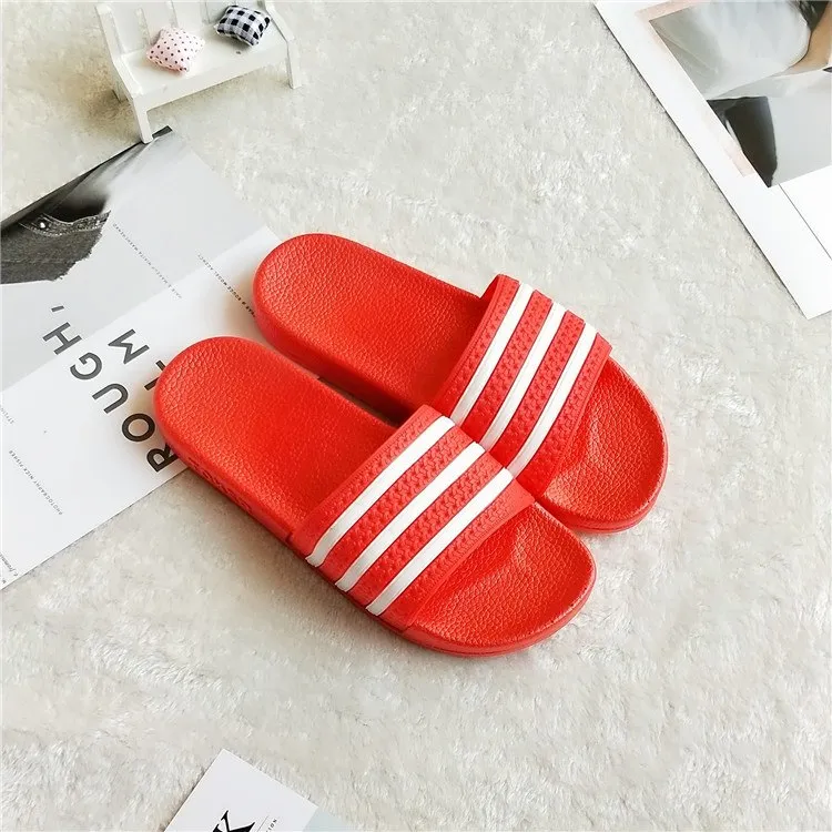 New Brand Summer Couple Bathroom Slippers Men and Women Indoor Home Slippers Non-slip Floor Slipper Slides 3401