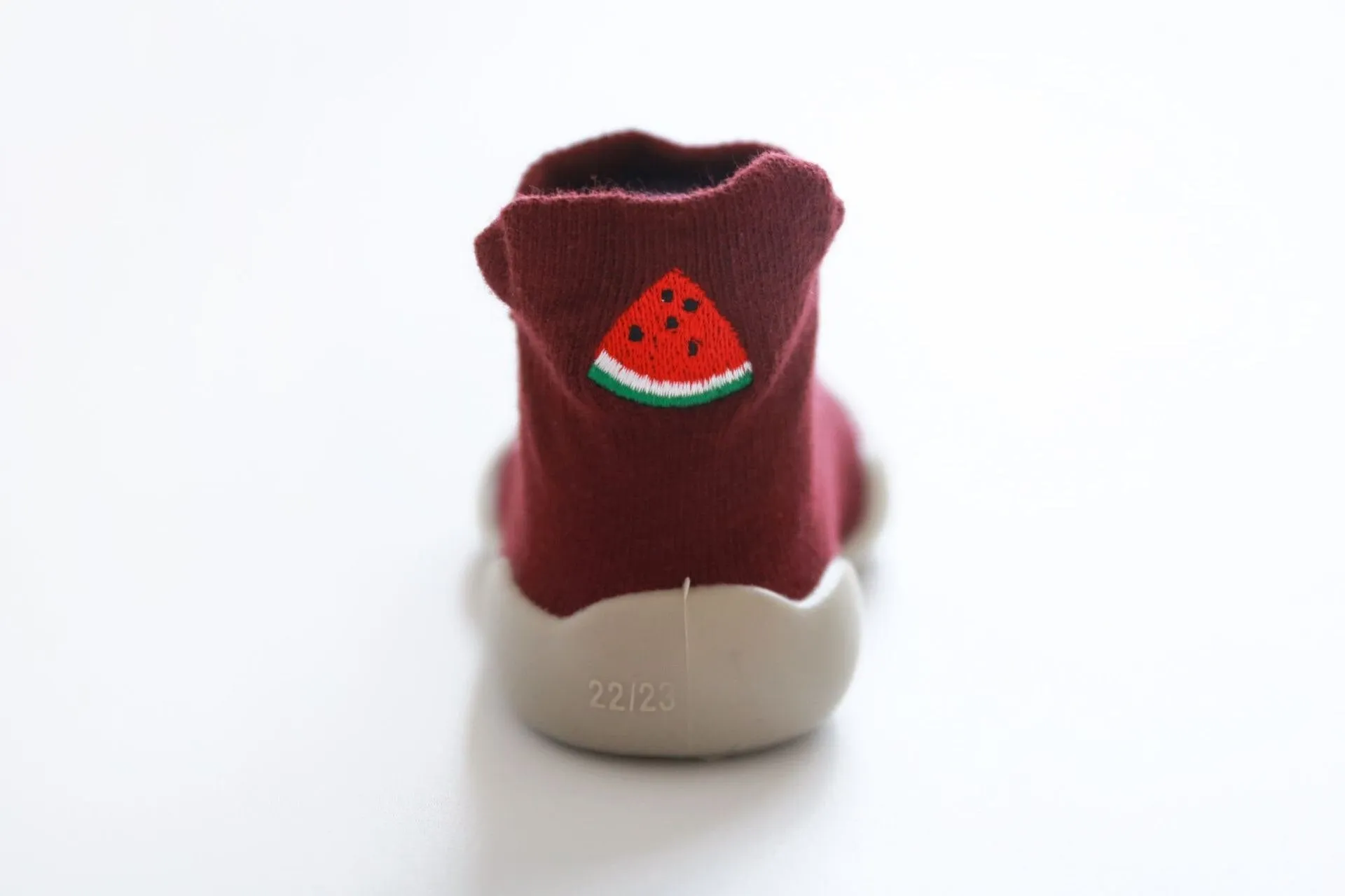 Newborn Baby Girl Shoes Embroidery Pattern Nonslip Floor Socks Kids Girls Soft Rubber Shoes - TGSH50687