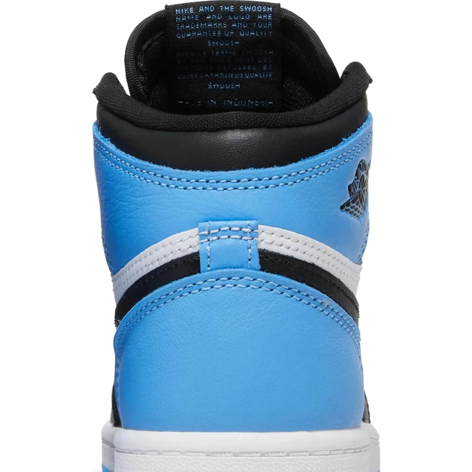 Nike Air Jordan 1 Retro High OG PS UNC Toe, white/black/blue