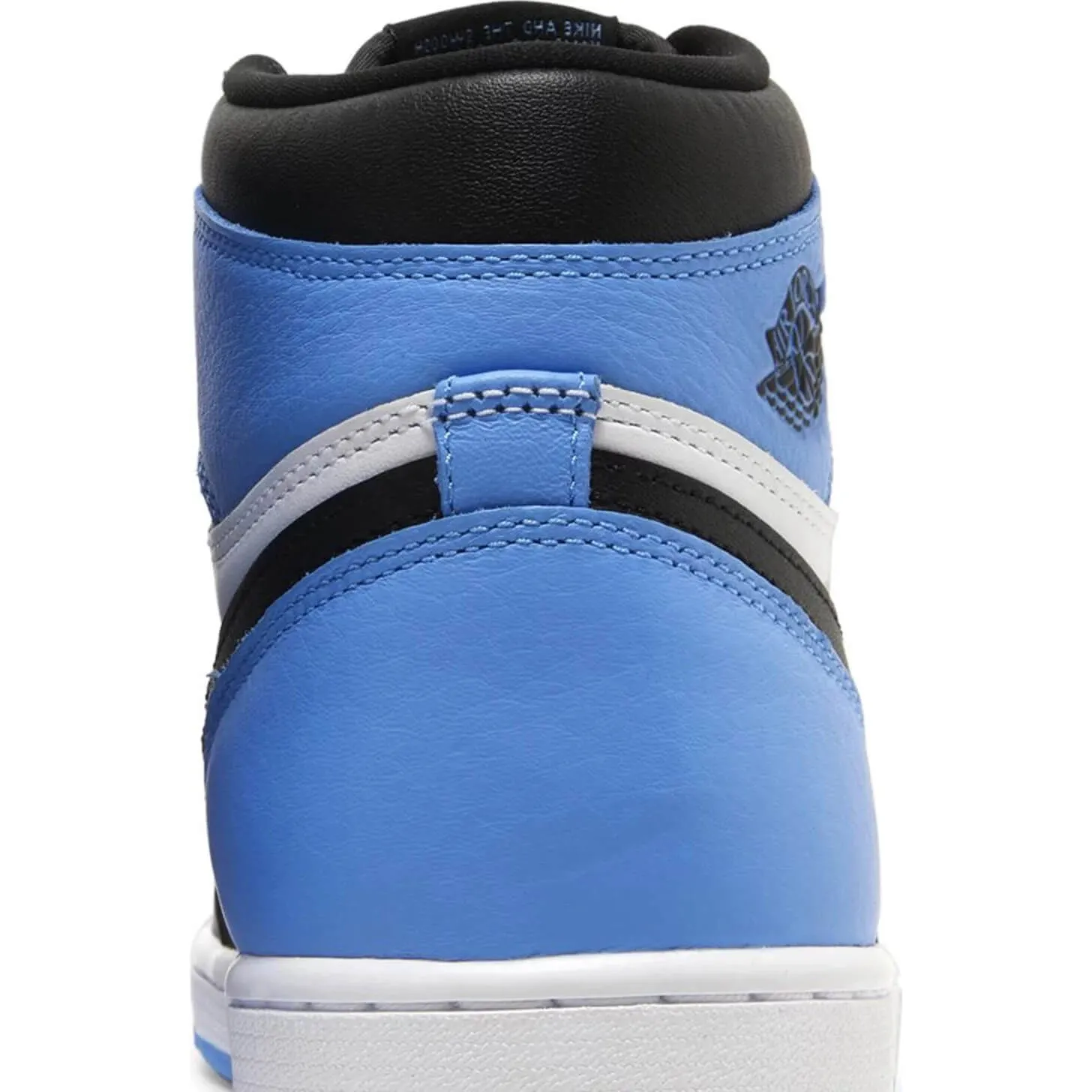 Nike Air Jordan 1 Retro High OG UNC Toe, Black/Light Blue/White