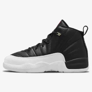 Nike Air Jordan 12 Retro Sneakers, Black/White